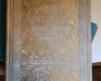 1902 edition Sonnets from the portvgvese by Elizabeth Barrett Browning