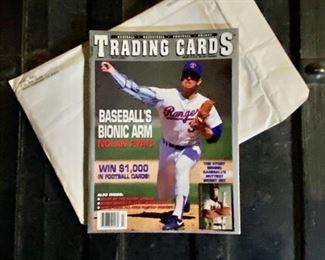 July 1993 TRADING CARDS Magazine "Baseball's Iconic Arm, NOLAN RYAN" 