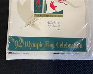 '92 Olympic Athletes Signatures 
