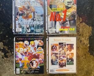 Jan 11, 1999 Sports Illustrated PEERLESS, TN VOLS 1998 Champs, TN VOLS Fiesta Bowl, and Return to Glory '98 Nat'l Champs Magazines, MINT