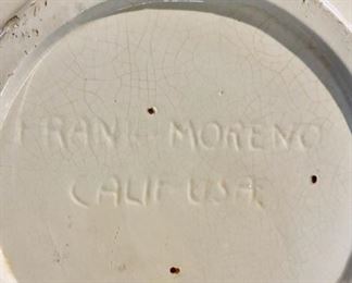 Signed FRANK MORENO CALIF USA