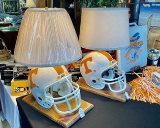 TN VOLS Vintage Helmet Lamps