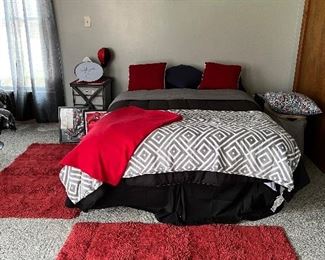 queen air mattress and frame