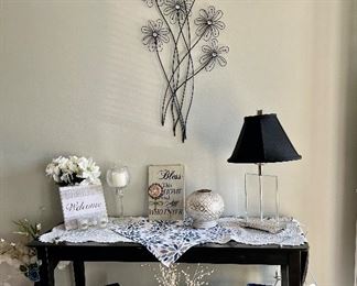 Sofa table, home decor
