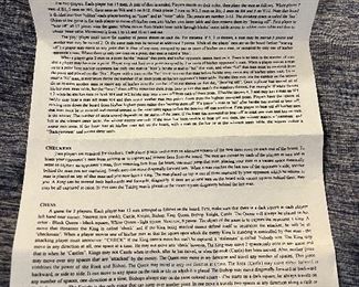 Combination Game Set - Backgammon, checkers, chess, cribbage, dominos