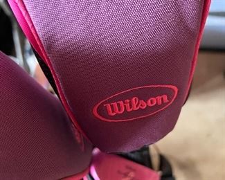 Wilson Ladies golf bag and clubs