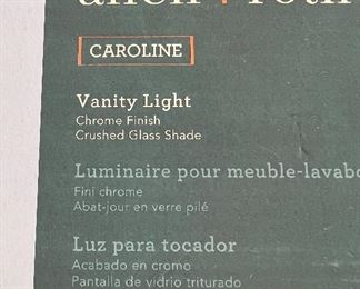 Allen Roth Vanity Light