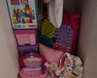 Little Girl's Room Decor - toys,