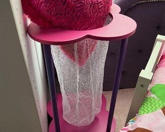 Little Girl's Room Decor - clothes hamper