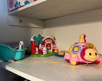 Little Girl's Room Decor - toys