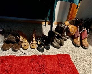 Womens shoes & Boots  - size 6.5 to 8