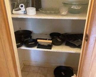Cast iron skillets 