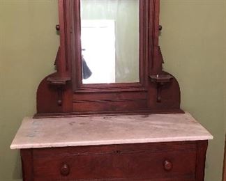 Marble Top Victorian Chest