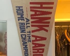 1974 Hank Aaron Pennant 