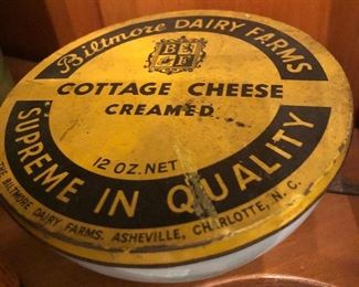 Old Blue Glass Biltmore Dairy 