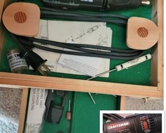 Drimmel Multi-Tool in wood storage box