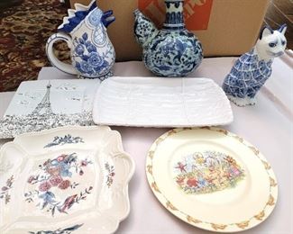 Blue and White Decor - Beatrix Potter Collectibles