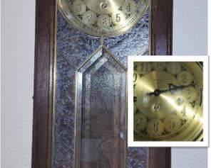 Pendulum Wall Clock by Ansonia