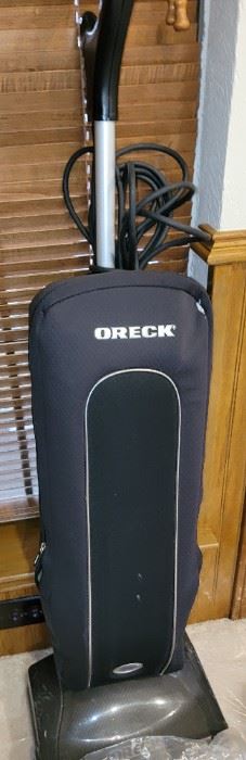 Oreck vacuum and floor buffer