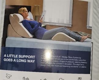 Relax the back pillow system