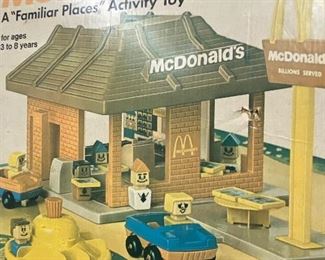 Playskool McDonald’s toy with box