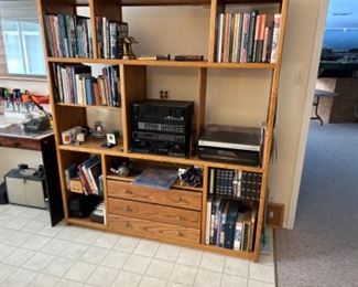 CDs, records and stereo