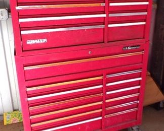 Stacked tool box