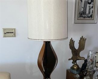 Mid Century Flame Lamp