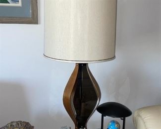 MId Century Flame Lamp
