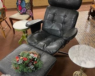 Mid Century Black Plycraft Chairs 