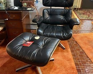 Mid Century Black Plycraft Chair 