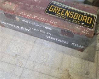 German 2cm ammo box, sent home by GI