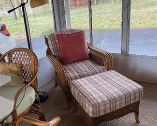 Braxton Culler Chair and Ottoman