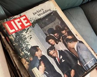 Vintage 60s life magazines
