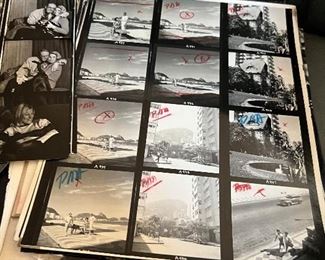 Earl Leaf stamped photographs