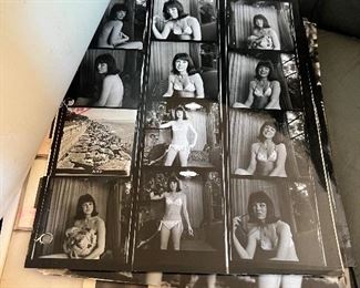 Earl Leaf stamped photographs