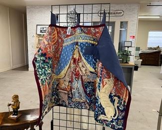 Needle point wall hanging