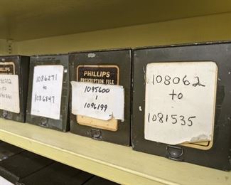 Prescription File Boxes