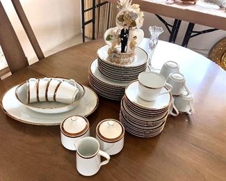 Noritake Royale Cafe dishes - 4 pc place setting for 8
