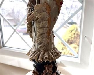 Pair of Outstanding Vintage Japanese lamps  - man and woman - both in perfect condition 