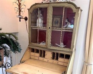 Vintage Italian secretary desk 