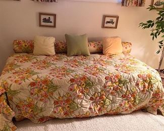 Twin day bed covering - mattress NFS