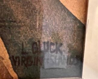 L. Gluck "Virgin Islands"