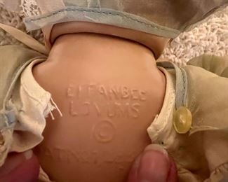 Vtg. Effenbee Lovums 17" doll 