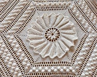 1 of 2 Matching Stunning hand stitched queen bed spreads 