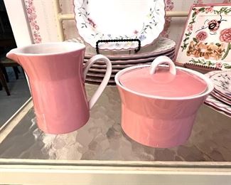 1 of 2 Vtg. set of Mikasa Duplex by Ben Seibel cream & sugar