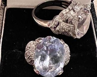 2 Espo Joseph Esposito Cubic zirconia ring 