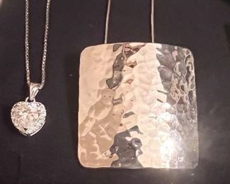 Sterling necklaces 