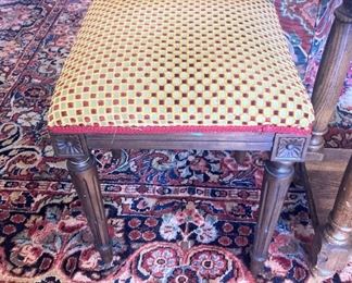 One of two matching stools