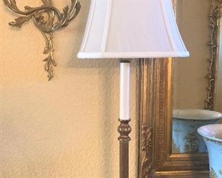 One of two matching lamps